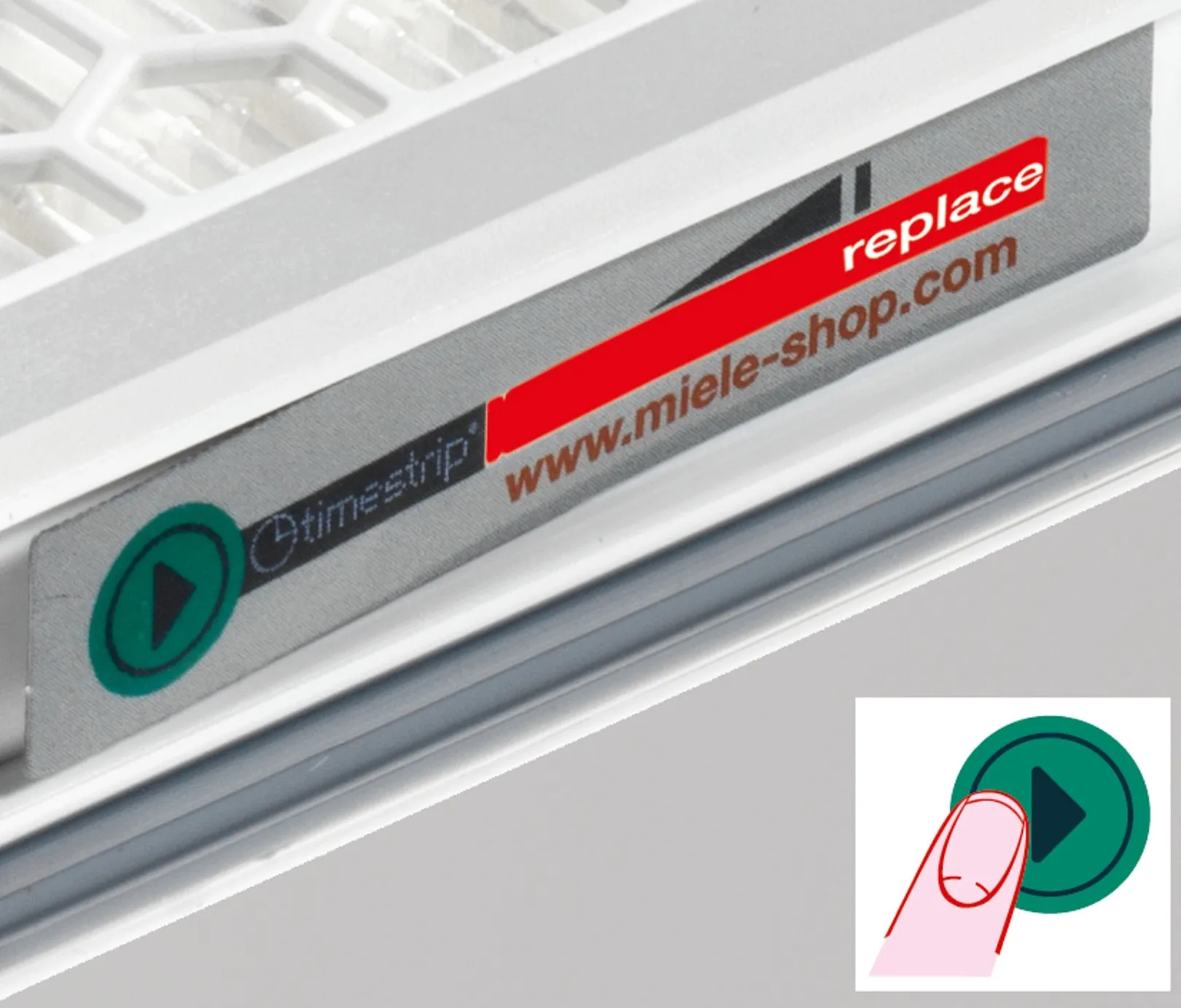 Miele Hepa Airclean-Filter Met Timestrip®