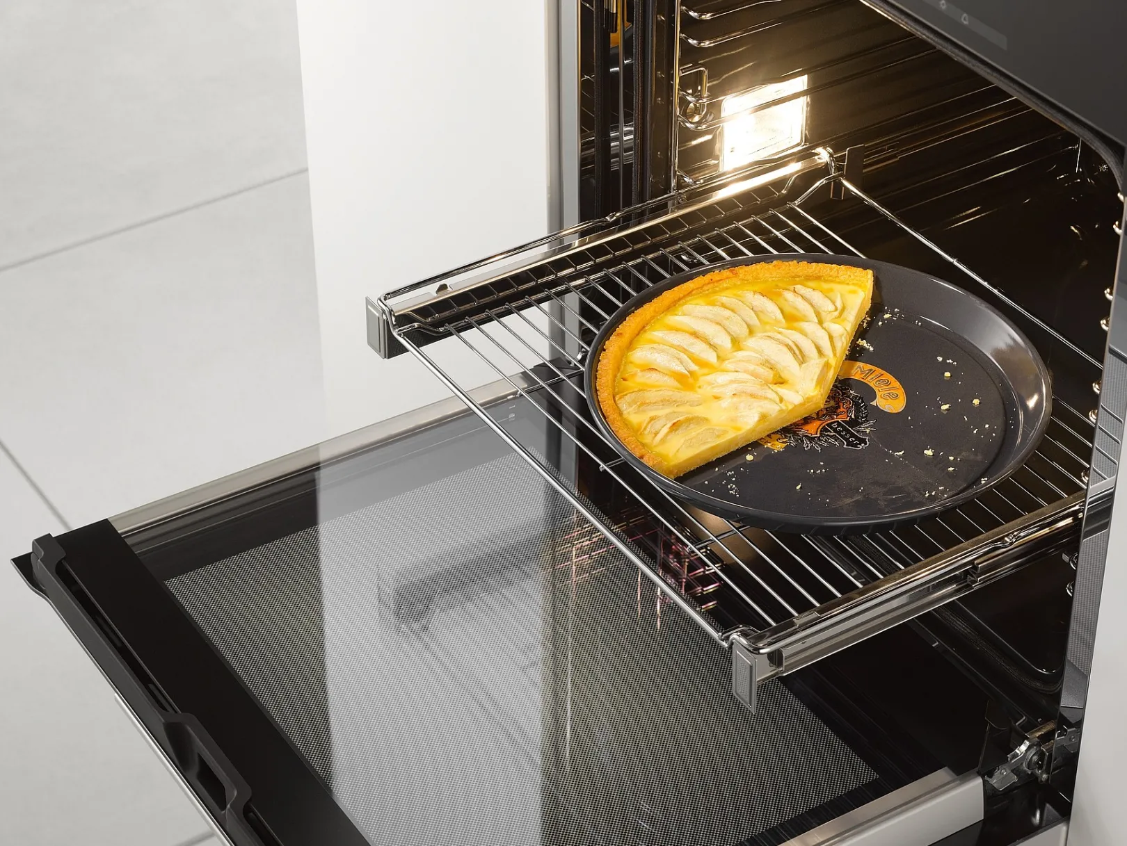 Miele Ronde Bakplaat - Nostalgisch Logo