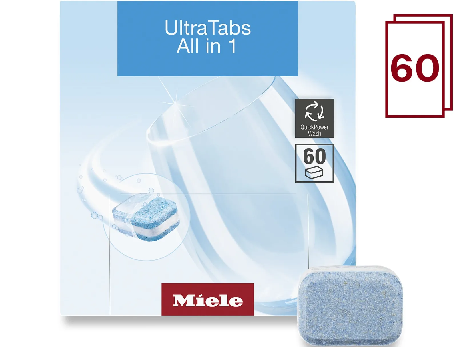 Miele Ultratabs Alles In 1, 60 Tabbladen