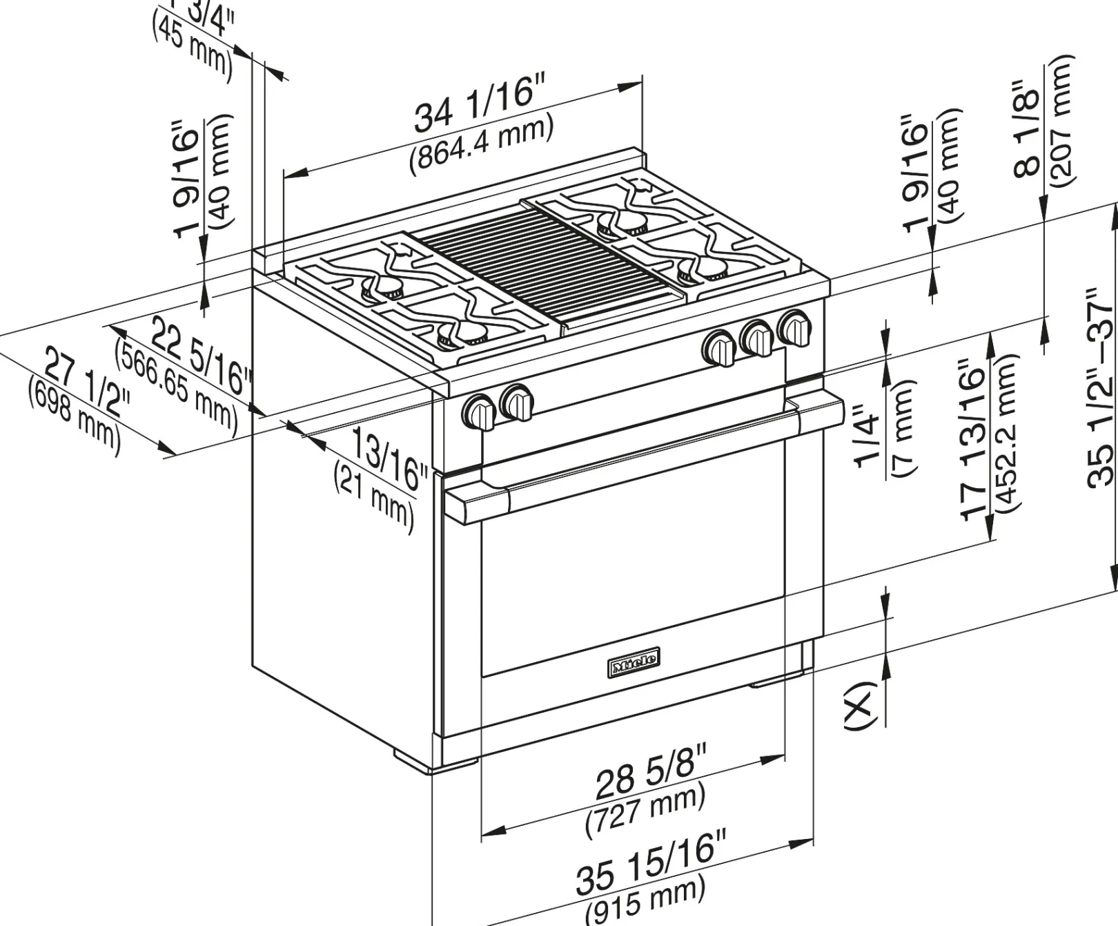 Miele Uur 1935-3 G Df Gr