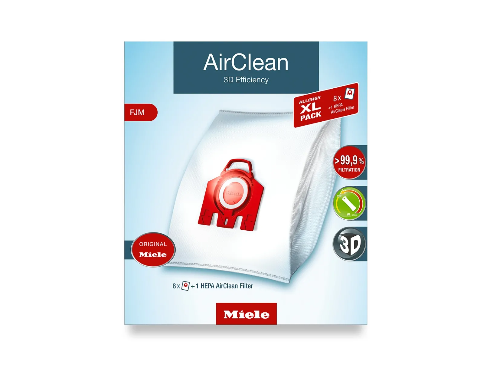 Miele Xl-Pack Airclean 3D Efficientie Fjm