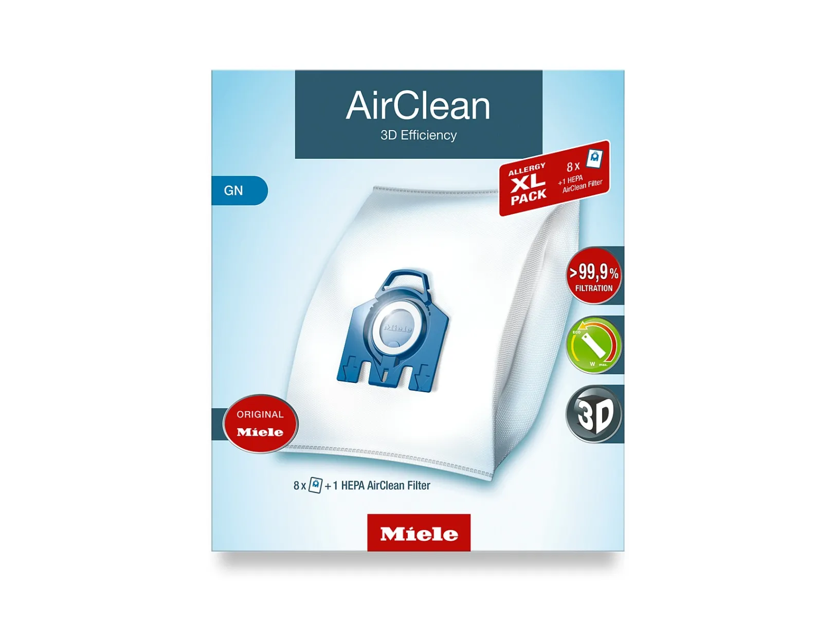 Miele Xl-Pack Airclean 3D Efficientie Gn